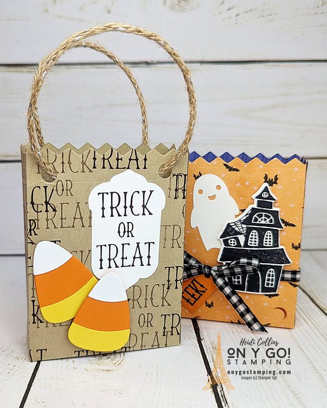 Get ready to brew some fun this Halloween season with Stampin' Up!'s Tricks and Treats stamp set! Unleash your creativity to craft chillingly delightful handmade cards and Halloween treat bags. Dig deep into the wicked world of ghosts, bats, and candy corn, and get your spook on with these crafty creations. Brace yourself for a hauntingly good time!