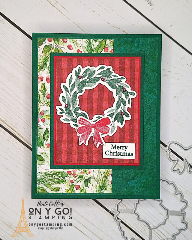 Experience the joy of creating your own handmade Christmas card with the exquisite Cottage Wreaths stamp set from Stampin' Up! and the delightful Joy of Christmas Designer Series Paper. Unleash your creativity and impress your loved ones with the personal touch of your unique holiday greeting. Don't miss out on this amazing DIY project - see the video tutorial now!