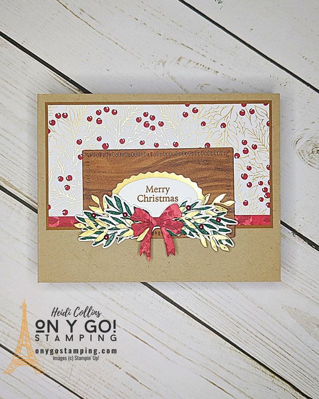 Imagine gifting a handmade Christmas card, crafted using the exquisite Cottage Wreaths stamp set by Stampin' Up! The Joy of Christmas Designer Series Paper and Joyful specialty paper create a delightful blend of colors and patterns that will make your card the talk of the town. Dive into the joy of crafting, and leave the recipients speechless.