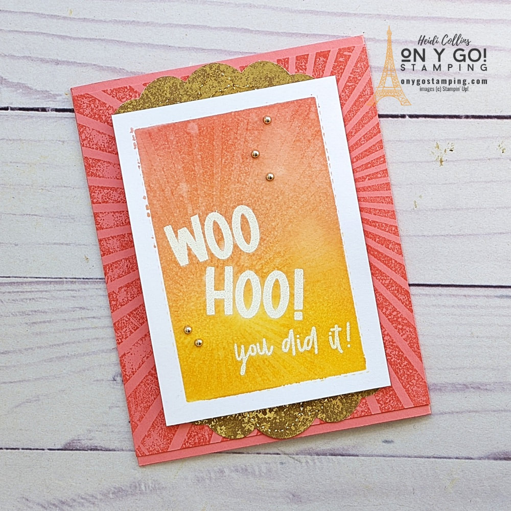See how to make this beautiful card and how to get the Amazing Phrasing stamp set FREE during Sale-A-Bration 2022!