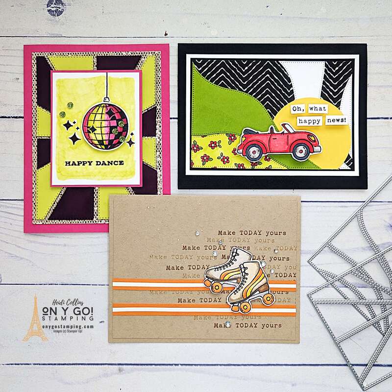 Invoke the spirit of classic Halloween movies with these handmade cards made with Stampin' Up!'s Curved Occasions set. Unleash your creativity and craft retro-themed handmade cards that add a vintage charm to your messages. Are you curious about the Halloween movies that inspired these unique cards? Find out which Halloween movies inspired these cards.