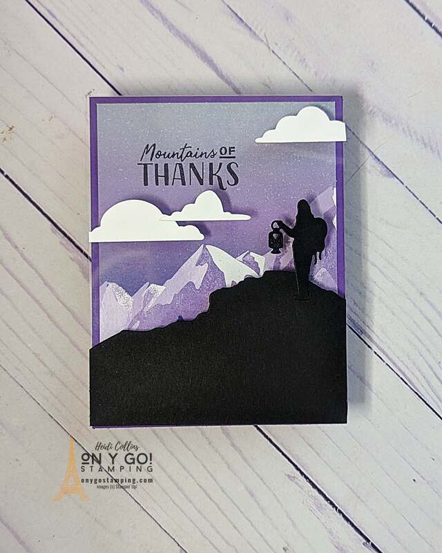 Create a beautiful and unique handmade card with the Greatest Journey stamp set from Stampin' Up! With easy to follow instructions, you'll learn how to use patterned paper and make a stunning window card with a fun fold design. Impress your friends and family with your knack for crafting by crafting this one-of-a-kind card today!