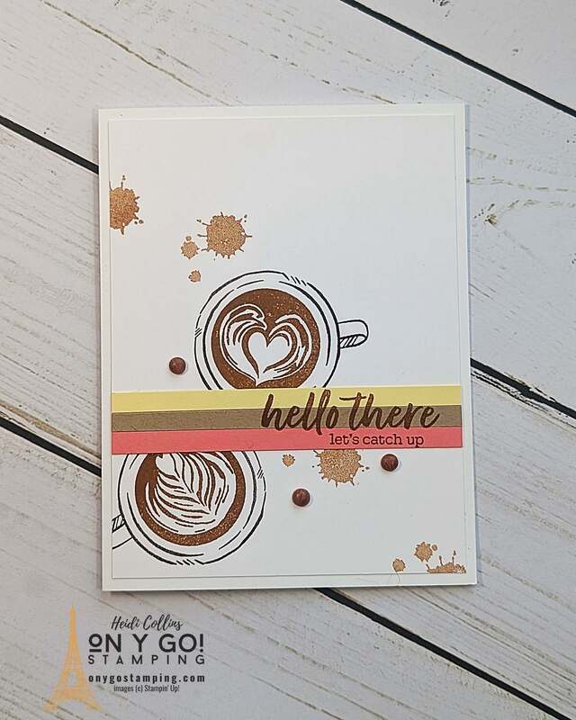 Check out the new Latte Love stamp set from Stampin' Up!®️ These new stamps will be available in March 2024. Get them now when you become a Stampin' Up! Demonstrator.