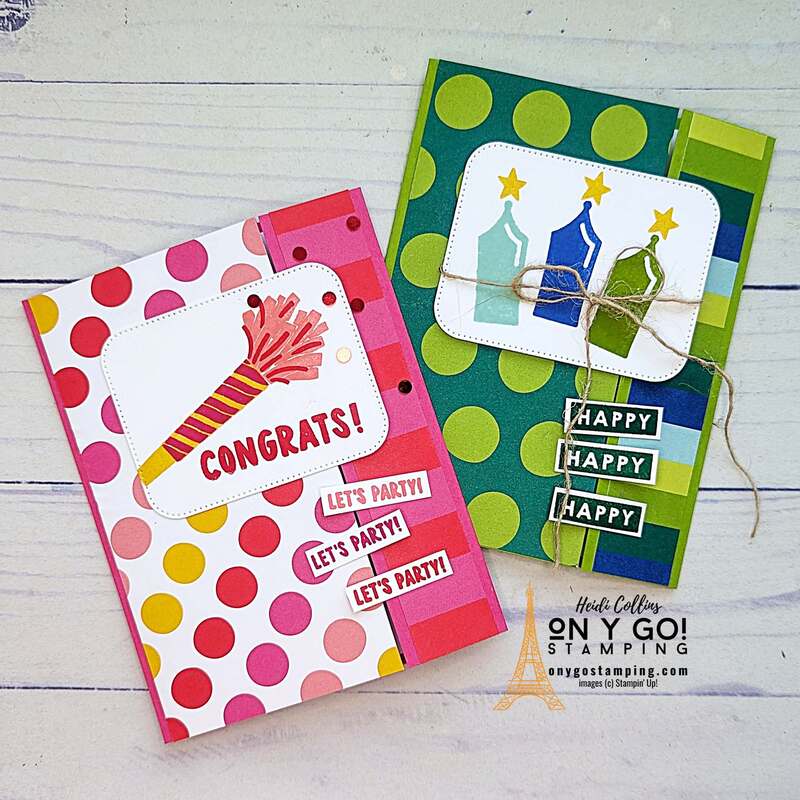 Ready to create an eye-catching Off-set Gate Fold Card with ease? Dive into the world of crafting using exciting patterned paper and Stampin' Up! Make your special occasions memorable with this fun and easy DIY project. Intrigued? Learn more and master the art of card-making with our step-by-step video tutorial!