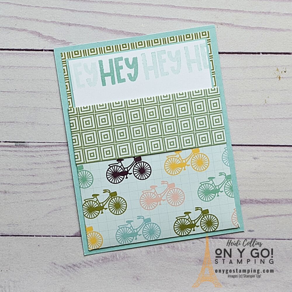 New Amazing Phrasing stamp set available for FREE during Sale-A-Bration 2022! Plus, click to get a FREE downloadable quick-reference guide for this fun fold card design.