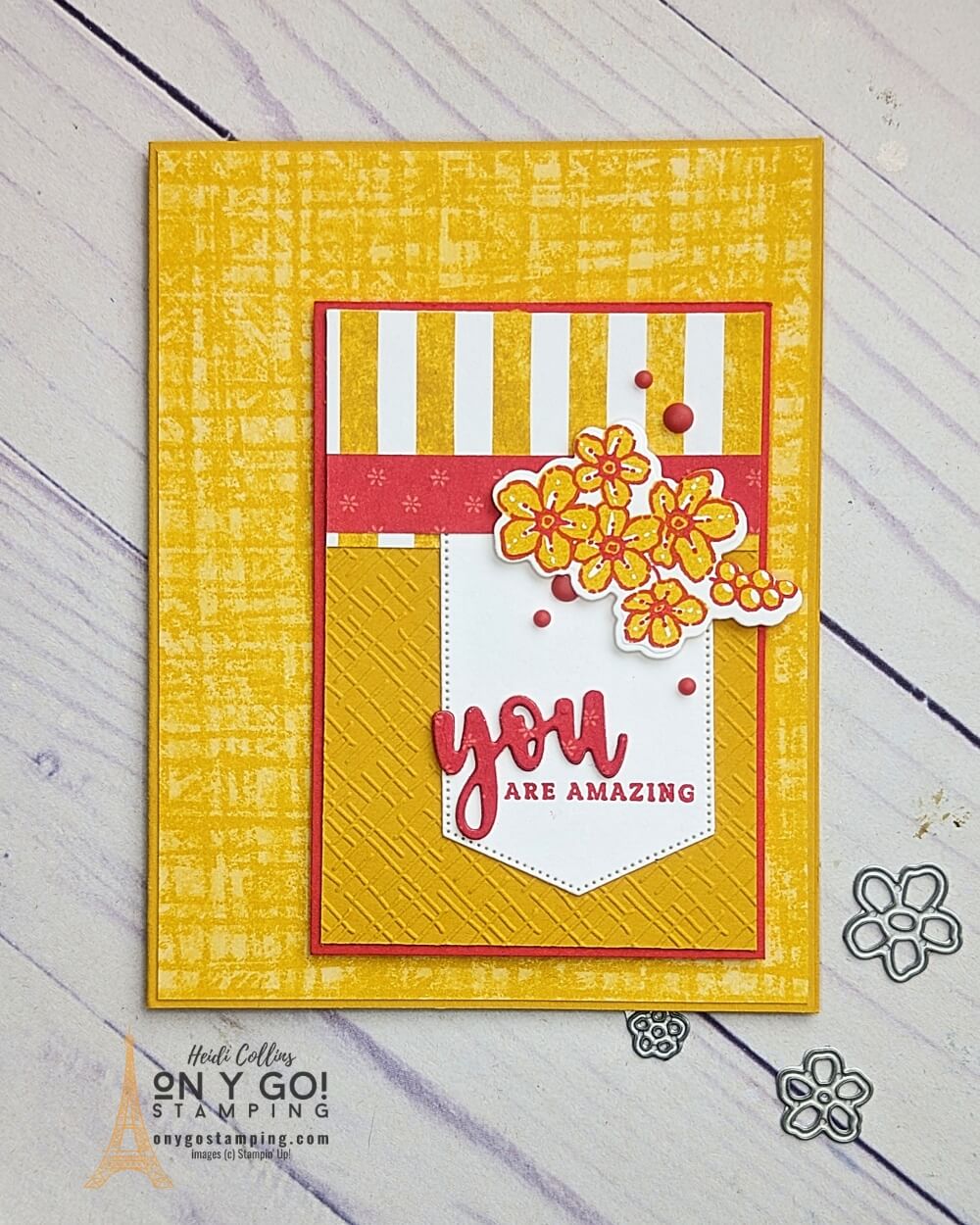 Showing your loved ones that you care is made simple with this fun and easy craft project! Create a handmade card with the beautiful Sentimental Park stamp set, Tea Boutique DSP, and Stampin' Up! With the help of this stunning combination, you can make a card that your friends and family will cherish for years to come. So grab your supplies and start crafting today!