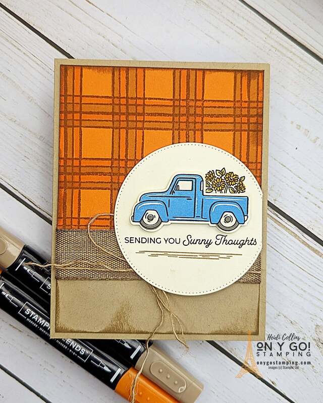 Explore the hues of fall with the Trucking Along stamp set from Stampin' Up! Perfect for crafting beautiful, easy-to-make autumn-themed cards. Let's embrace the season's charm, add a personal touch to your fall greetings, and convey your heartfelt messages through your creative designs.