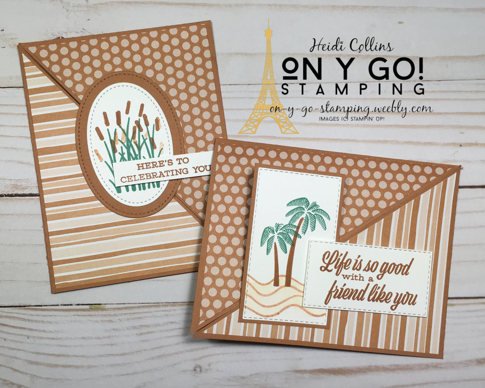 Two fun fold card ideas with the Friend Like You stamp set that is scheduled to retire May 3. 