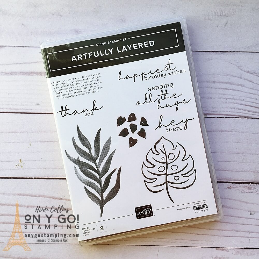 Artfully Layered stamp set from Stampin' Up!