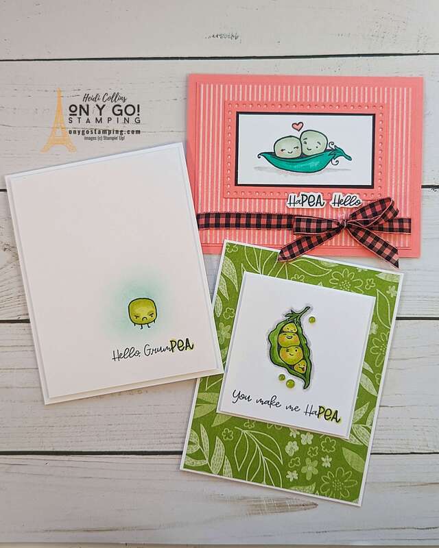 Create fun handmade cards with the NEW Sweet Peas stamp set from Stampin' Up!®️ See the step-by-step video tutorial!