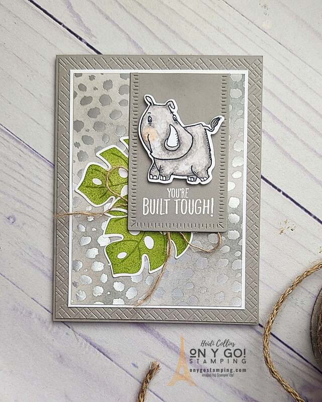 Are you looking for an amazing way to show someone you care? Handmade cards can be the perfect way to express your feelings. If you're looking for creative cardmaking ideas, then look no further: the Stampin' Up! Rhino Ready stamp set is sure to provide plenty of inspiration for your own handmade cards! With this stamp set, you can easily create special and heartfelt cards for any occasion, from birthdays to encouragement.
