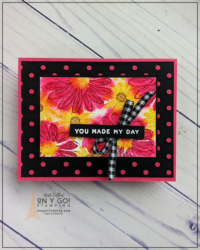 Wet stamping is an easy and fun way to make beautiful cards! With Stampin' Up!'s Cheerful Daisies stamp set, you can make exquisite, watercolor-style cards that are sure to bring a cheery smile. Get inspired and see the video tutorial now to learn how to make your own!
