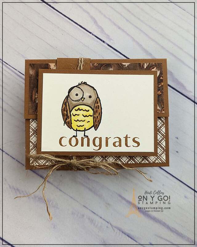 Looking for a meaningful way to present a gift card for a special graduate? Discover how to craft a delightful DIY Gift Card Holder that's a fun fold card using the charming Bird's Eye View stamp set from Stampin' Up! See the video tutorial and create a heartfelt keepsake that will make their graduation day even more memorable.