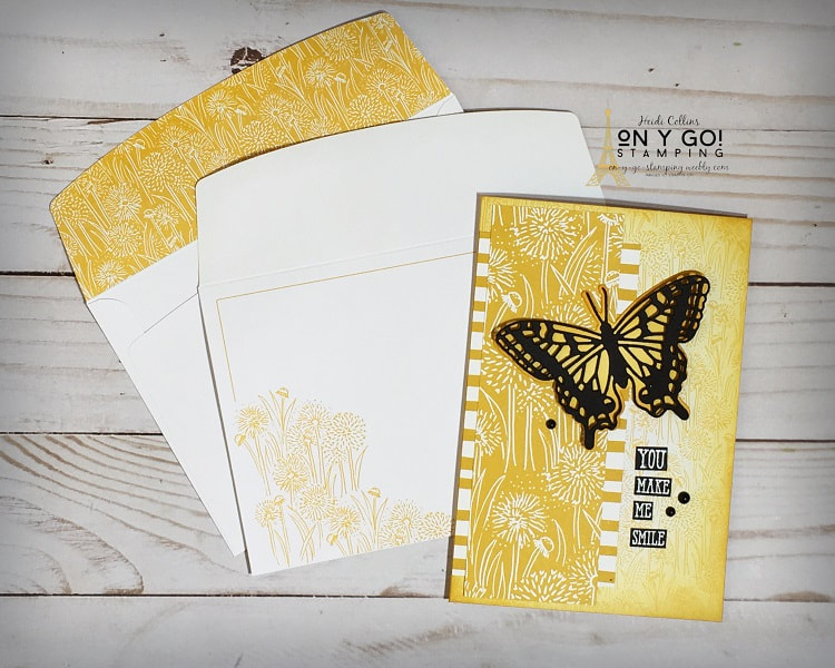 Card making ideas using the Dandy Garden Memories and More Cards and Envelopes.