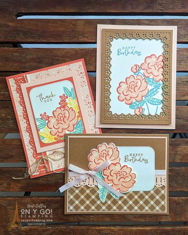 Discover your inner artist and create breathtaking handmade cards using the Darling Details stamp set by Stampin' Up! Immerse yourself in the world of floral beauty and learn to design stunning pieces for any occasion. Ready to unleash your creativity? See the video tutorial now!