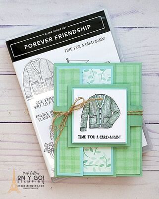 Use the Forever Friendship stamp set to create a pun filled fun fold card. Get the free downloadable quick-reference guide for this fun fold card design.