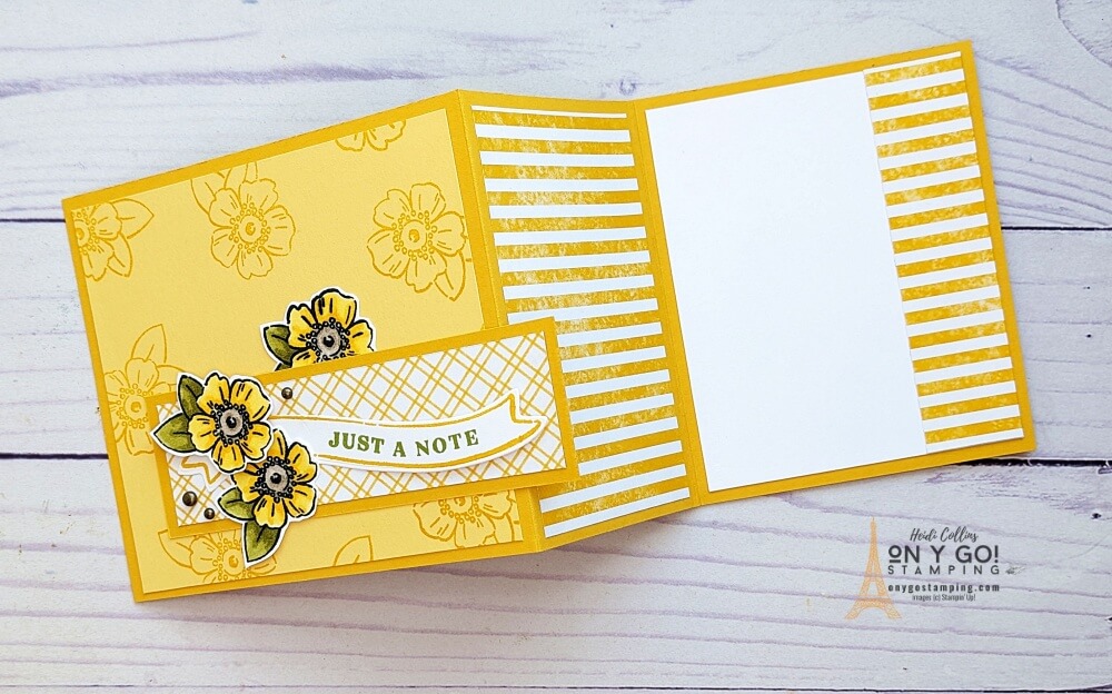 See the video tutorial to create this quick and easy fun fold card with the Fond of Autumn stamp set and Celebrate Everything patterned paper from Stampin' Up!®