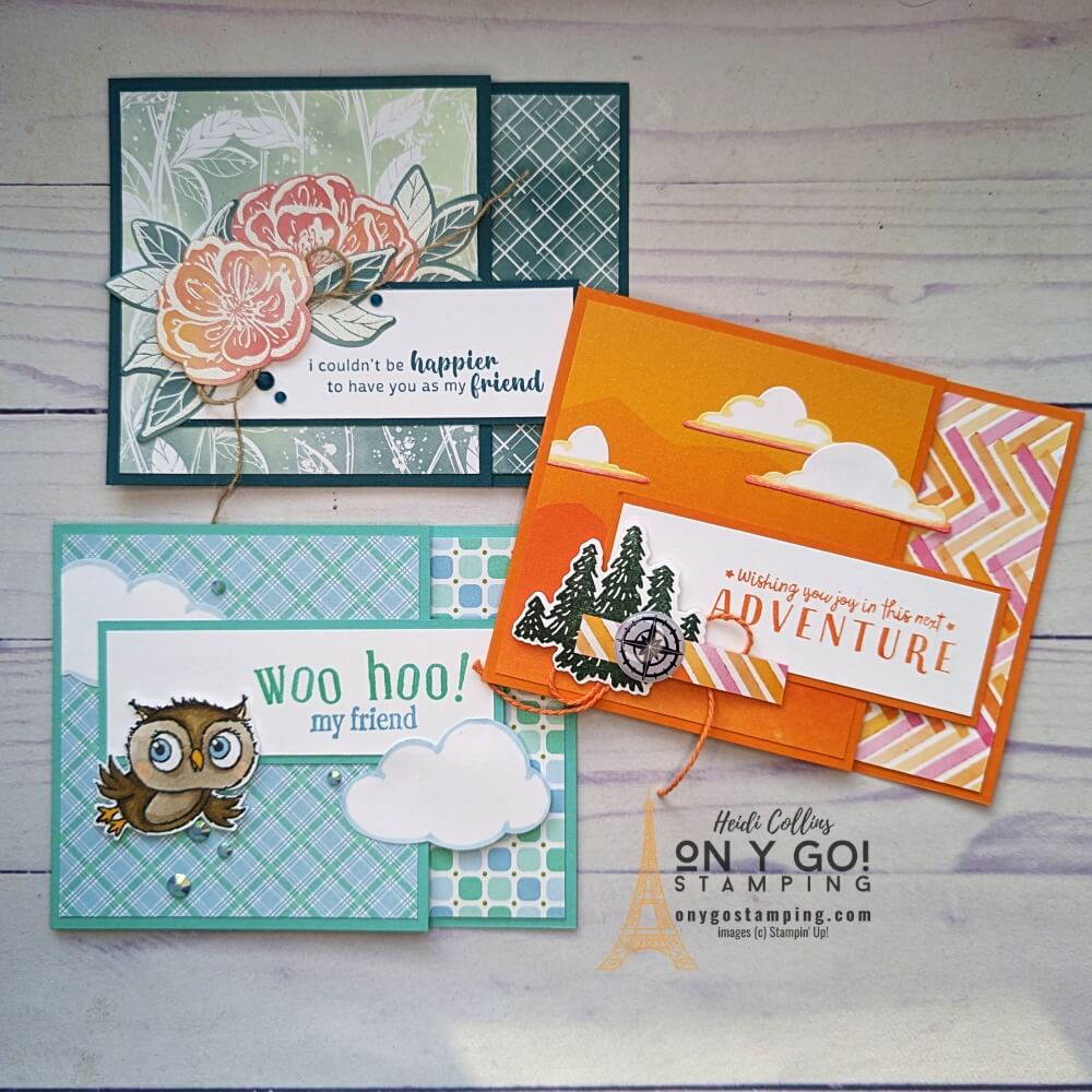 Do you want to make a fun and unique card, but don't have a lot of time? Look no further! With this quick and easy snip & flip skinny fun fold card-making technique, you can create handmade cards with beautiful patterned paper in a fraction of the time. Whether you are a beginner or an experienced card-maker, this fun and easy project is perfect for you.