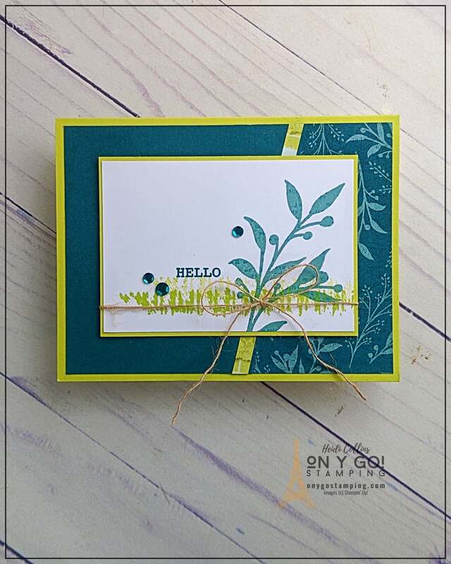 Discover the endless possibilities and unleash your creativity by making a handmade card using the Gorgeously Made stamp set from Stampin' Up! Show off your artistic side and impress your friends and family with a personal touch in your cards. Intrigued? Don't miss out, see the video tutorial now!