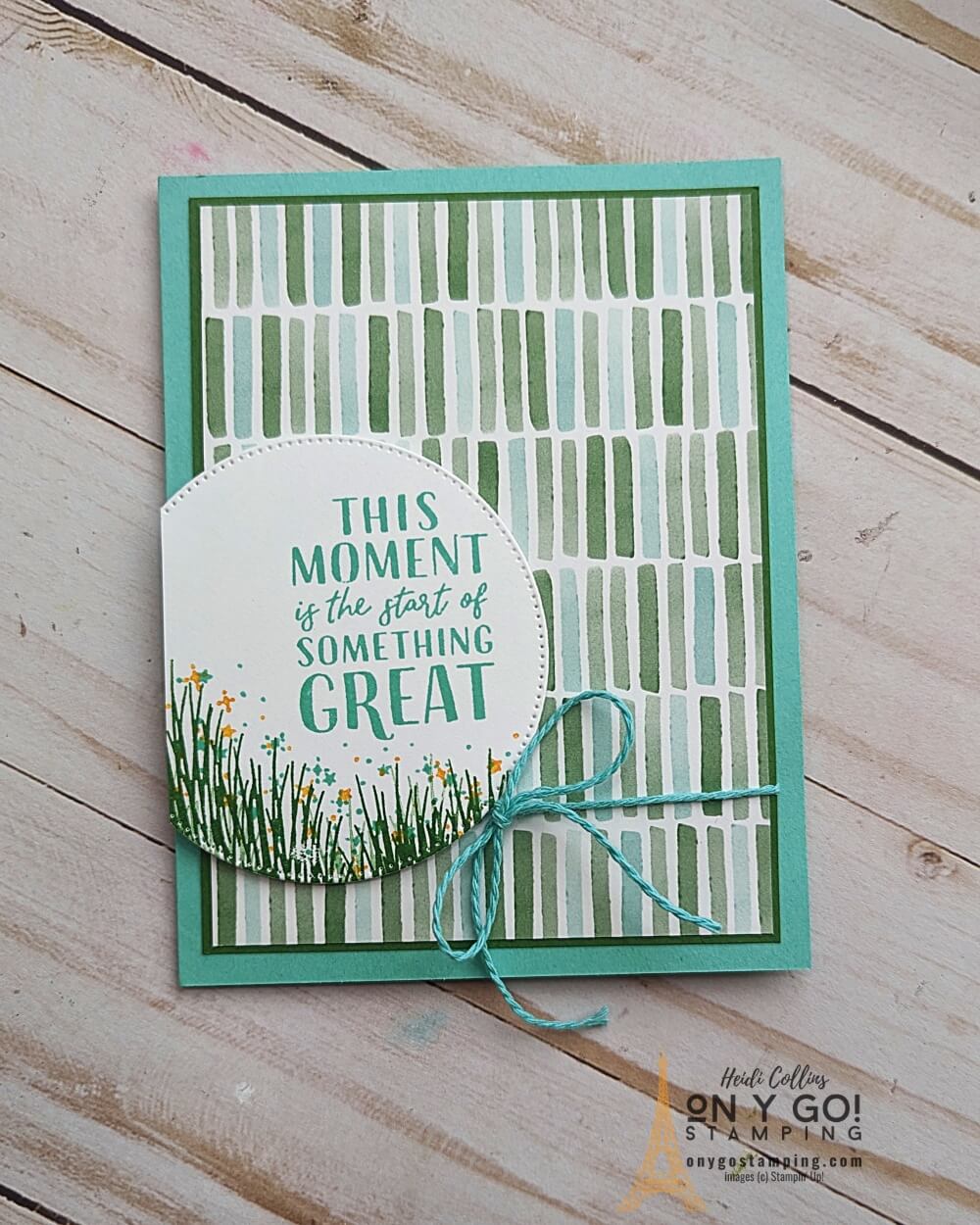 If you love making handmade cards, then you won't want to miss out on this great opportunity! The Enjoy the Journey Suite from Stampin' Up! features the stunning Greatest Journey stamp set and beautiful patterned paper--all perfect for creating amazing cards. And the best part? You can get the patterned paper FREE during Sale-A-Bration 2023! So don't wait and get crafting today!