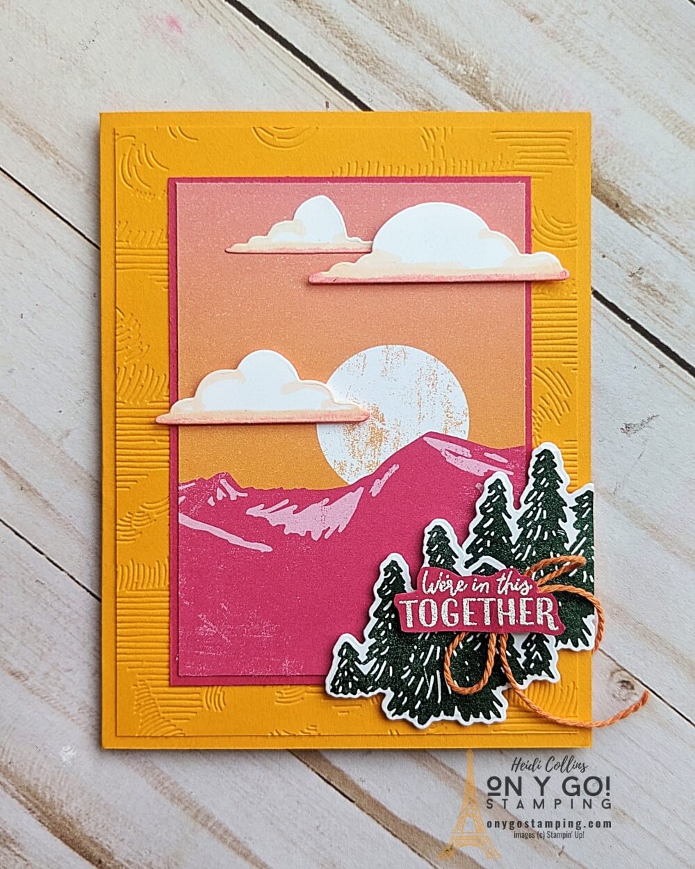 Are you looking for the perfect way to express your heartfelt sentiments? Look no further than the Enjoy the Journey Suite and Greatest Journey stamp set from Stampin' Up!, and make your own handmade card! With vivid patterned paper and simple step-by-step instructions provided, you will be able to produce a card that is sure to bring a warm smile to the receiver's face. And during Sale-A-Bration 2023, get the patterned paper FREE with your purchase!