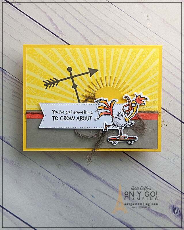 Tired of cheesy store-bought cards? □ Why not make your own unique, fun and masculine card using the Hey Chuck stamp set from Stampin' Up! and the Sketched Plaid background stamp! □ Time to get crafty and impress the guys in your life! □