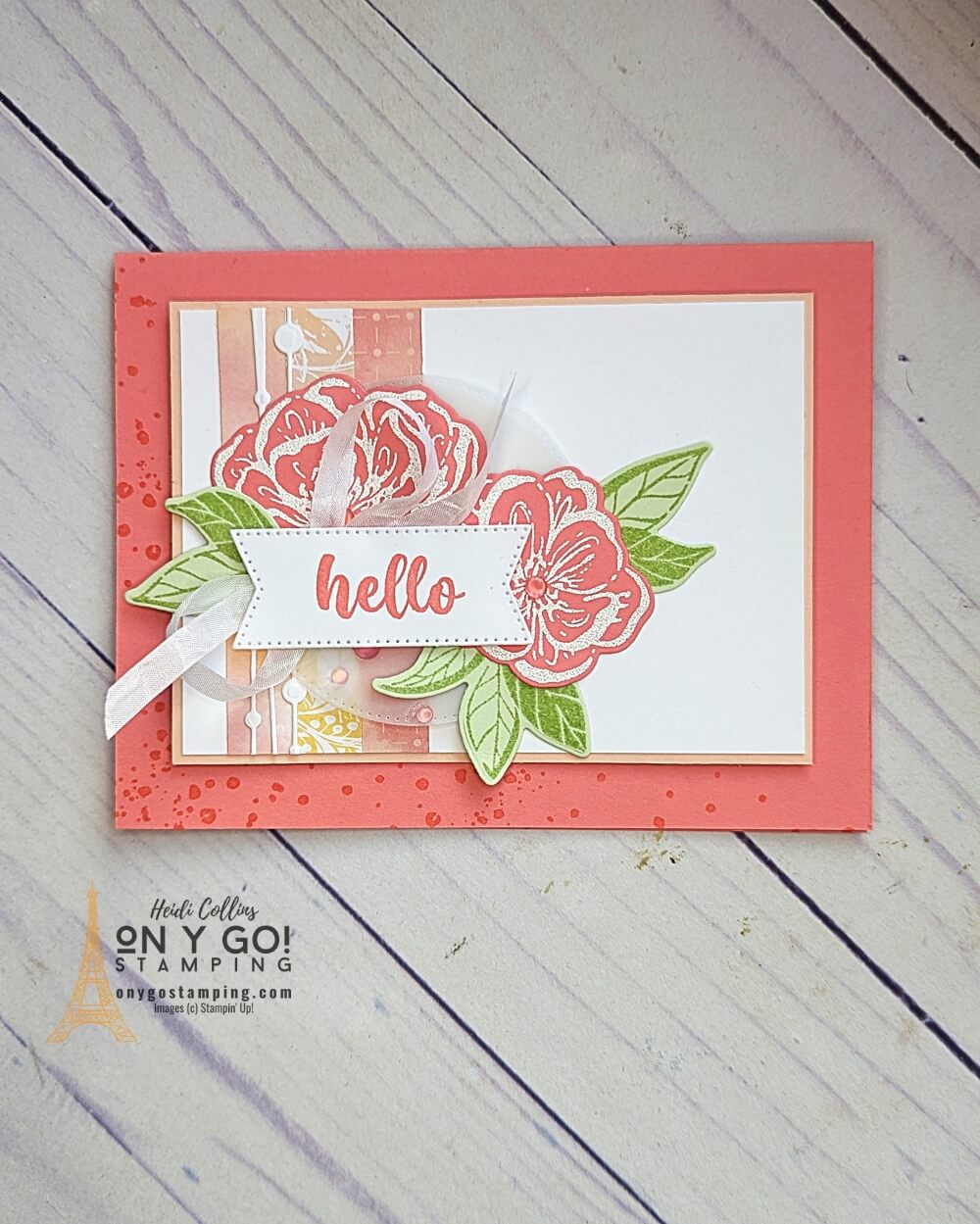Welcome to the Irresistible Blooms stamp set from Stampin' Up!, a specially picked collection of patterned paper, stamps and more that will help you create the perfect handmade card. This unique stamp set includes an array of beautiful floral motifs, each one individually chosen to make sure that your card stands out from the crowd. With high-quality, vibrant colors and stylish patterns, the Irresistible Blooms stamp set is the perfect way to show someone special how much you care.