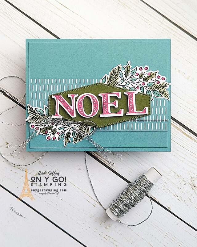 Get crafty this festive season! □✨ Craft a stunning handmade Christmas card using the Joy of Noel stamp set from Stampin' Up! Explore alternate Christmas colors for a unique twist. □□ Don't miss out! Visit the link to watch the video tutorial now □□. Bring on the holiday cheer with a personalized touch!□□