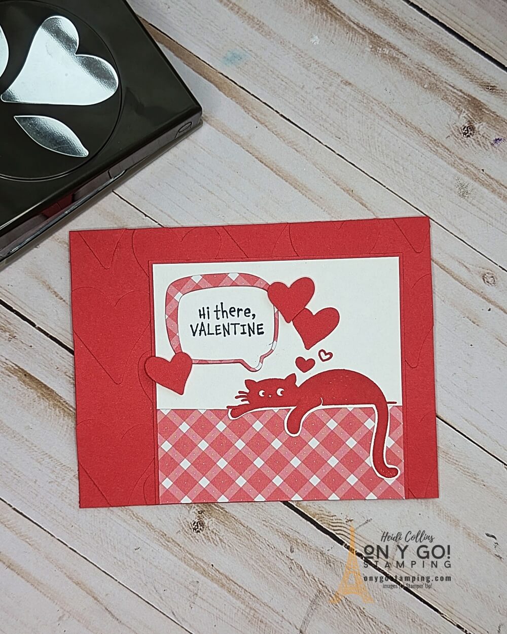 Valentine's Day is the perfect time to let someone know how important they are to you - and what better way to do that than with handmade cards? Whether you're a cat lover, a fan of delicate country gingham, or a lover of patterned paper, we've got the perfect Valentine's Day cards for you. The Love Cats stamp set, Country Gingham, and patterned paper from Stampin' Up! make it easy to create beautiful, heartfelt cards that your special someone is sure to love.