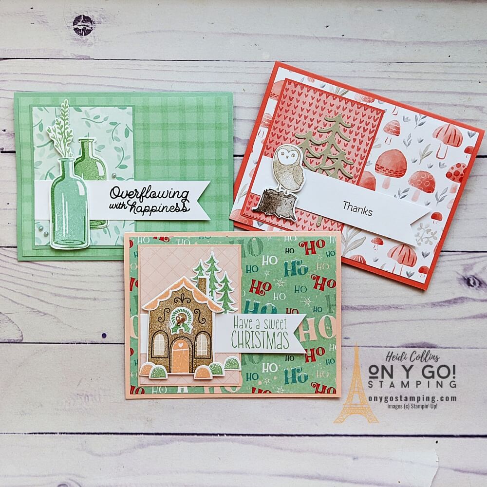 Use a simple card sketch and patterned paper to create handmade cards for any occasion. Plus, get a free downloadable quick reference guide.