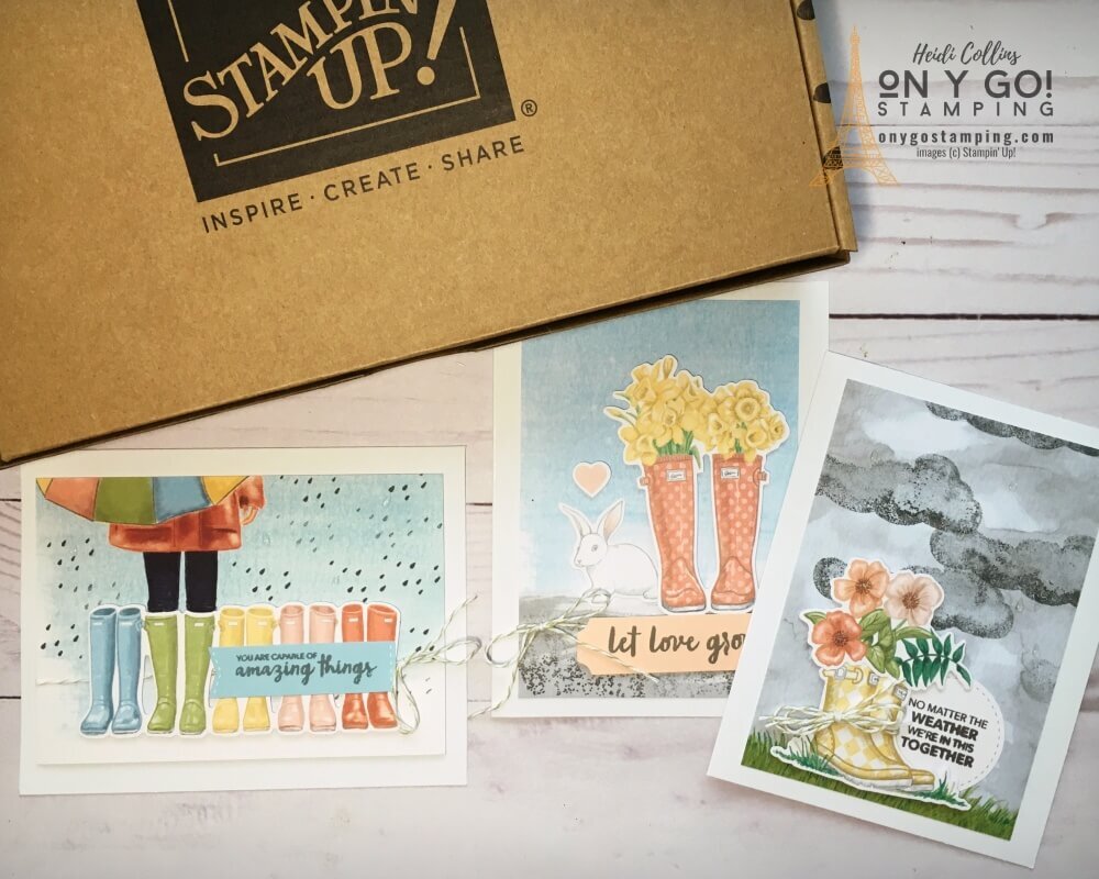 What to get started cardmaking? The Kits Collection from Stampin' Up! is perfect for beginning stampers. Everything you need to make fabulous handmade cards is in the box!