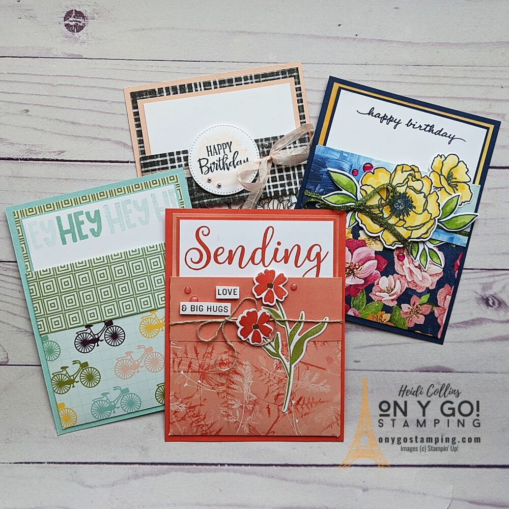 See how to create a fun fold pocket card and get a free downloadable quick-reference guide. Plus, I've got lots of samples for you!