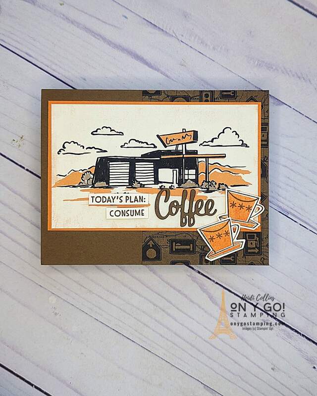 Take a step back to a simpler time with this retro-inspired handmade card. Featuring the Ready to Ride DSP, Alphabet à la Mode dies, and the Nothing's Better Than stamp set from Stampin' Up!, this card is sure to bring a smile to the recipient in no time. With its bold colors and classic images, this one-of-a-kind design will take anyone back to a time of carefree fun.