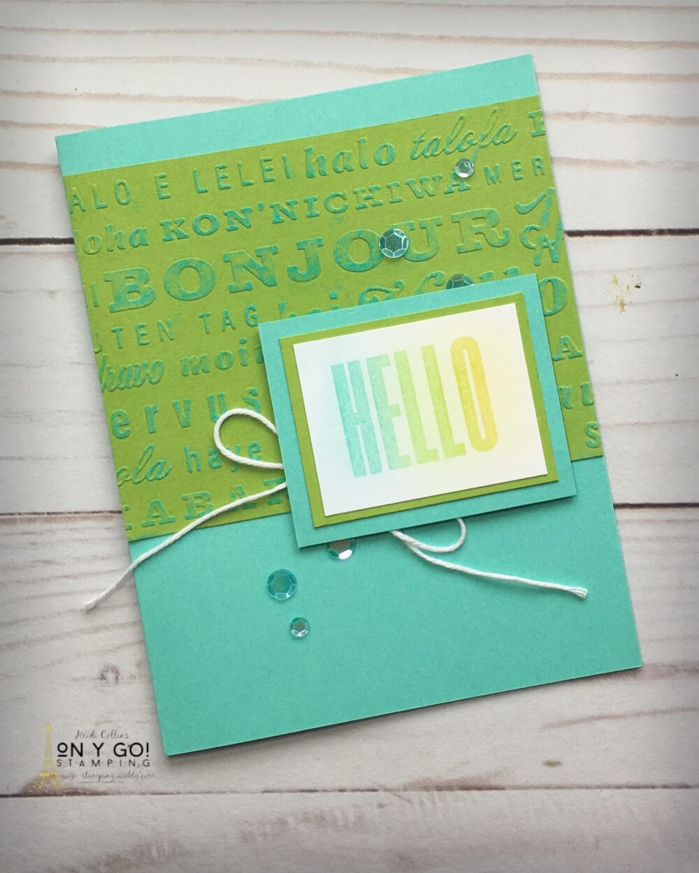 Remember doing the Poppin' Pastels technique on cards back in the day? See how to use Stampin' Up!'s soft pastels to do this technique and more on a fun thank you card.