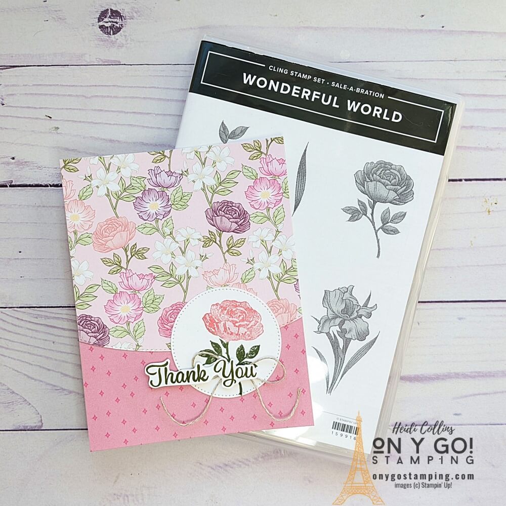 Create multi-colored images with this easy stamping technique. Click to see how to do it and find out how to get these stamps and paper FREE during Sale-A-Bration 2022.