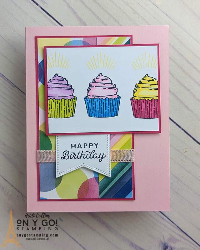 Create a heartfelt, one-of-a-kind birthday card using our easy-to-follow card sketch. Bring your crafting skills to life with the quirky and endearing Circle Sayings stamp set. Combine it with the scintillating colors and patterns of the Bright & Beautiful DSP, all brought to you by Stampin' Up! Ready to make your DIY card-making dreams come true? See the video tutorial now!