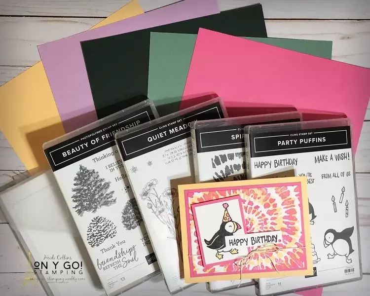 New 2021-2023 In Colors from Stampin' Up! and other stamp sets from the 2021-2022 Annual Catalog.