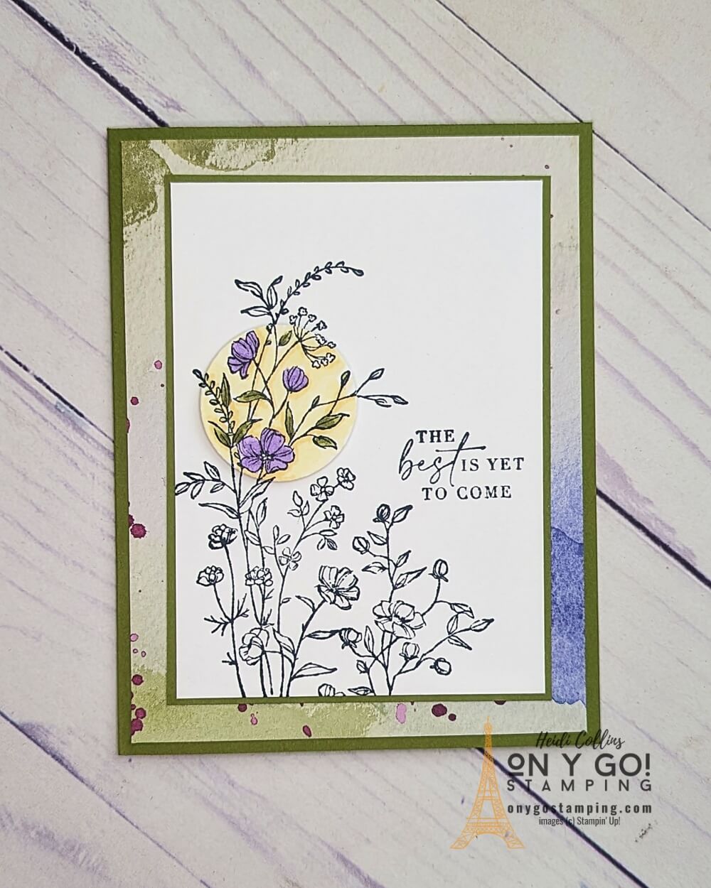 The NEW Dainty Delights stamp set from Stampin' Up! features gorgeous flowers that work perfectly with the spotlighting card making technique. Get a FREE Quick Reference guide on how to do this technique!