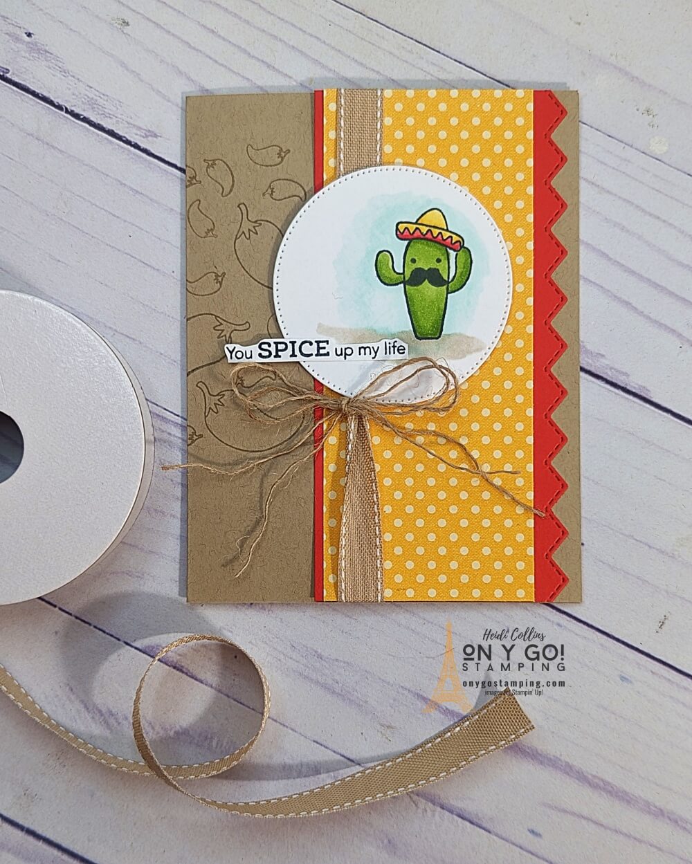 Are you looking for the perfect way to add a unique twist to your Valentine's Day cards? Look no further - the Taco Fiesta stamp set from Stampin' Up! is perfect for creating handmade cards with a touch of fun. Featuring tacos, chili peppers, and even a funky mustache, you'll be sure to have the most memorable handmade Valentine's Day card this year!