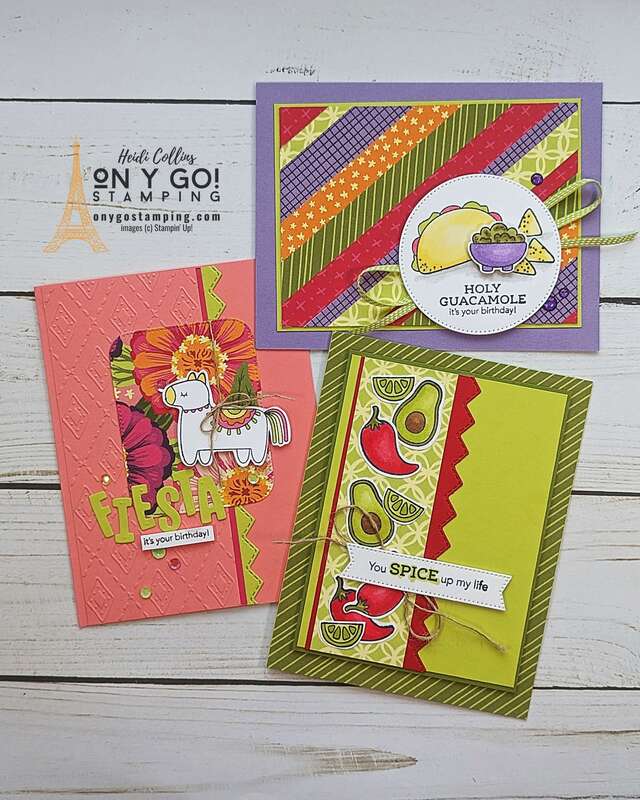 If you're looking to make a statement with your handmade cards, the Taco Fiesta stamp set from Stampin' Up! is the perfect choice. This set is full of vibrant and fun images that will make your cards stand out from the rest. From tacos and pinatas to cactus and chili peppers, the Taco Fiesta stamp set has the perfect combination of designs to create the perfect handmade card.