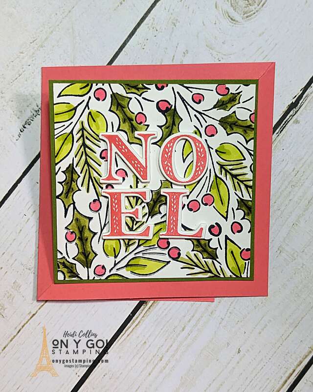 Add a unique twist to your Christmas cards this year with our easy-to-follow fold-twisting technique. Using the Joy of Noel stamp set from Stampin' Up!, you will create a fun, festive and memorable twisted easel card that your friends and family will treasure. Don't miss this opportunity to make your holiday greetings extra special - watch the video tutorial now.