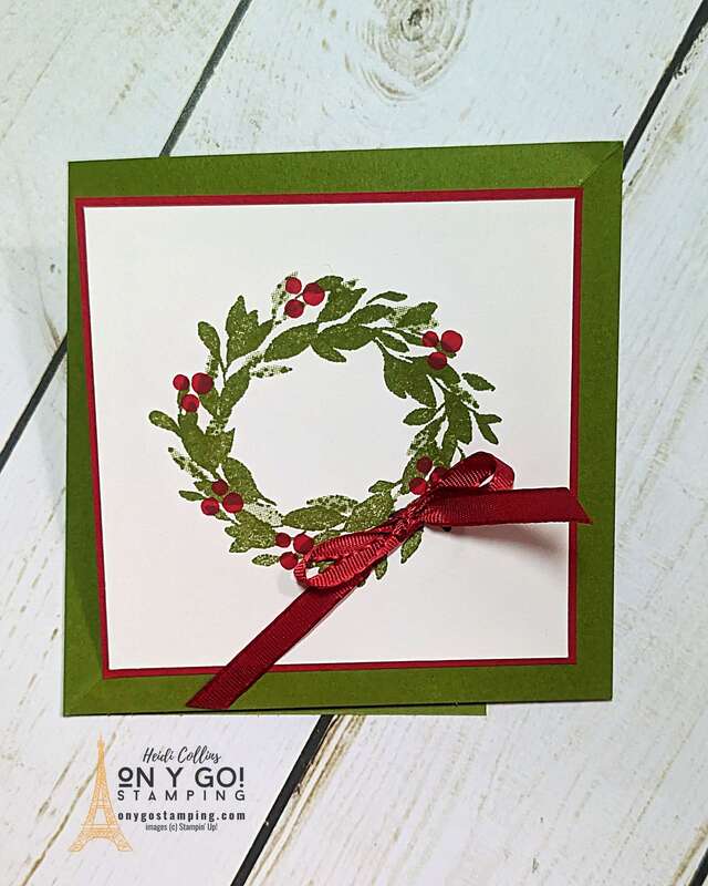 Ready for a card that's as easy as it is eye-catching? Our Easy Fun Fold Twisted Easel Card tutorial uses the charming Cottage Wreaths stamp set from Stampin' Up! to create a masterpiece that's perfect for a handmade Christmas card. The best part? You can create it yourself! So what are you waiting for? See the video tutorial and let your creativity run wild.