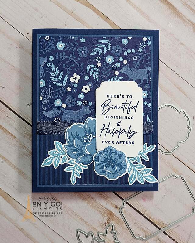 Create a beautiful handmade wedding card for someone special with the help of some amazing products from Stampin' Up! Using the Two-Tone Flora stamp set, Something Fancy stamp set and the Countryside Inn DSP, you can create a stunning floral design that will be sure to wow the happy couple. With just a few simple steps, you can make a card that will make the perfect keepsake for the day they say, 