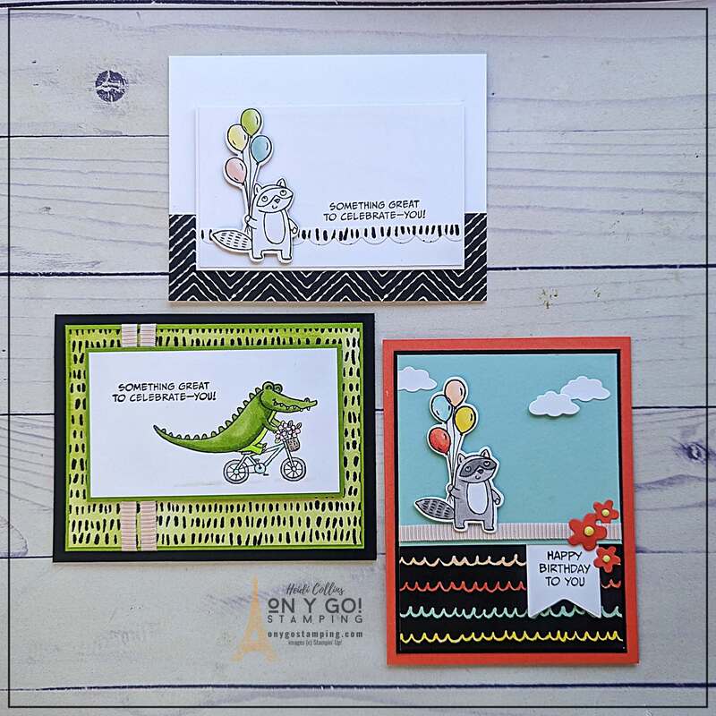 Are you looking for a fun and unique way to make a handmade birthday card? Look no further than the Zany Zoo stamp set from Stampin' Up! Use patterned paper, colorful pens and markers, and the Zany Zoo stamps to make a one-of-a-kind card that will make any recipient smile. See the video tutorial now to get started on your handmade card.